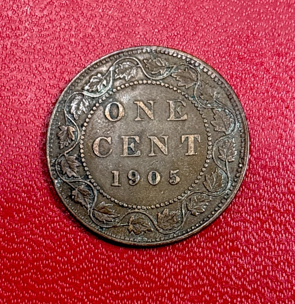 1905 Canada One Cent Coin! ENN Coins
