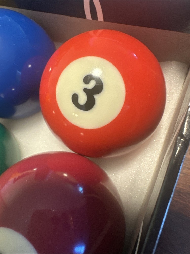 POOL BALLS 21/4" BILLIARD DELUXE POOL TABLE BALLS