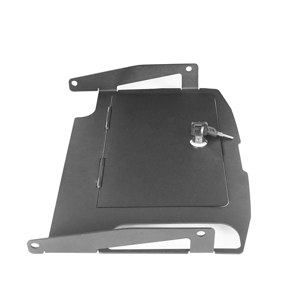 Hooke Road RAM 1500 Security Console Safe Locking Vault Box Center Black