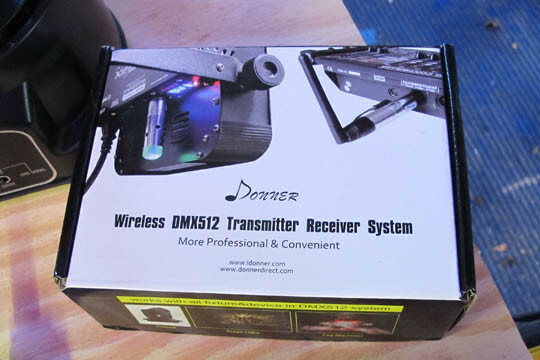 DJ controller / moving lights / Haze / DMX