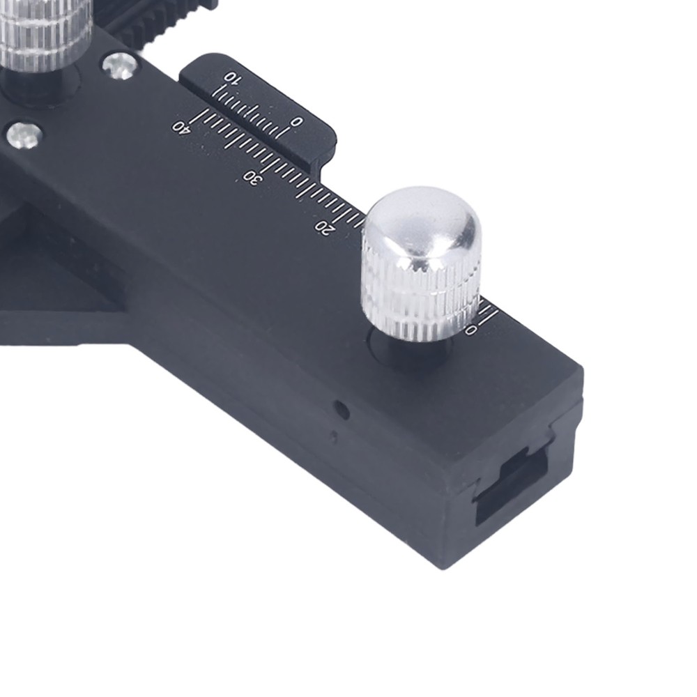 Microscope Movable Caliper Ruler Mechanical X-Y Movable Stage With Scale