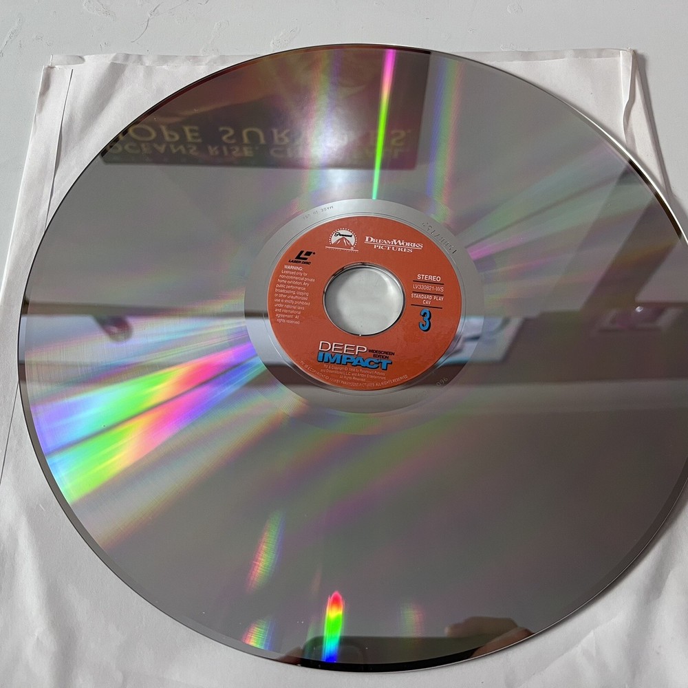 Deep Impact 2-Disc Widescreen Edition Laserdisc - Paramount