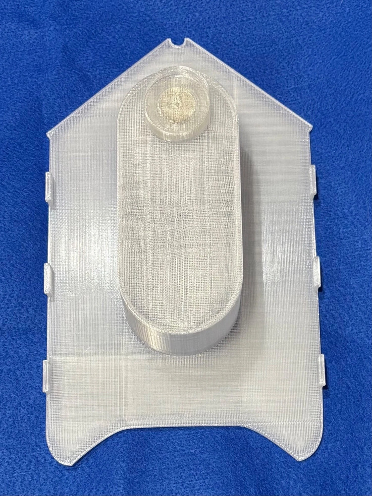 Translucent replacement camera housing. Compatible with the Bird Buddy Feeder