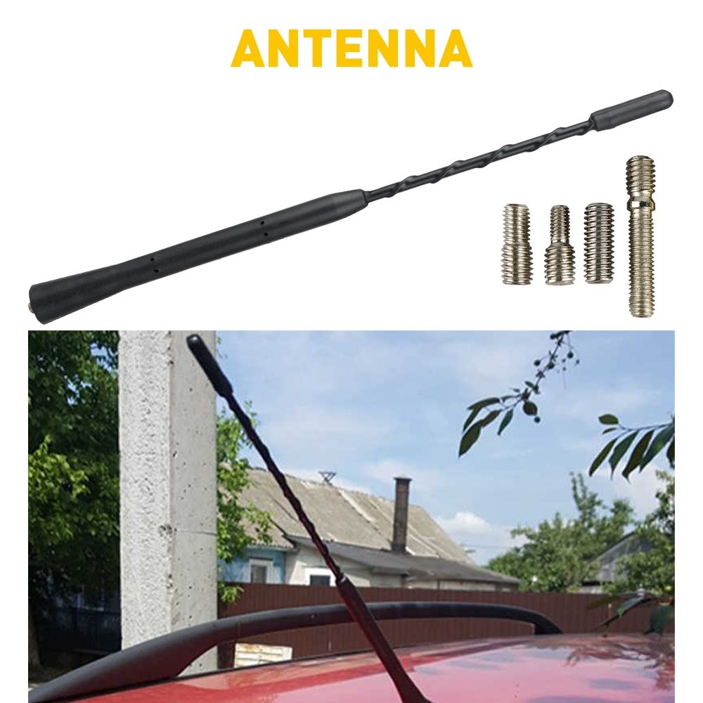 Car Radio AM/FM Antenna Aerial Signal Booster Black?Accessories