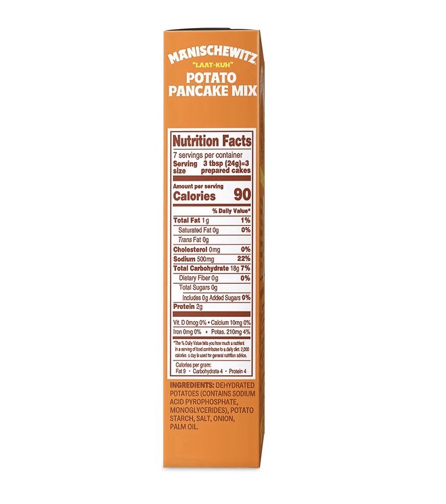 MANISCHEWITZ 🥔Potato Pancake 🥞 Mix, 6 OZ