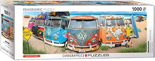 EuroGraphics Volkswagon KombiNation Panoramic 1000-Piece Puzzle