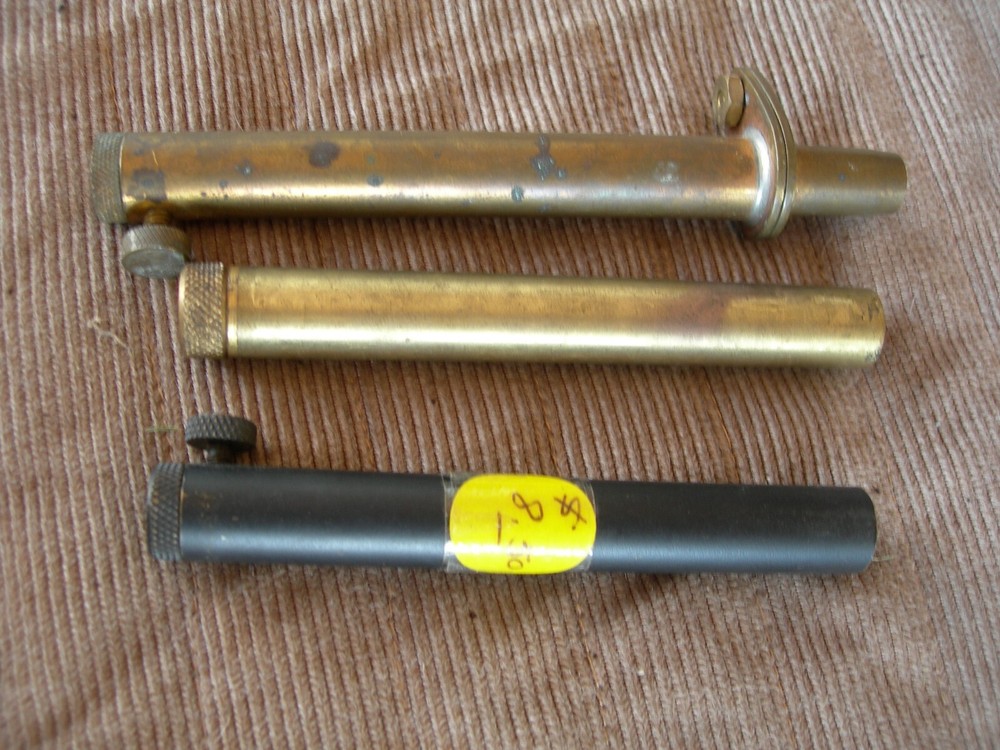 Muzzle Loader Reloading Brass Powder Measure Lot of 2