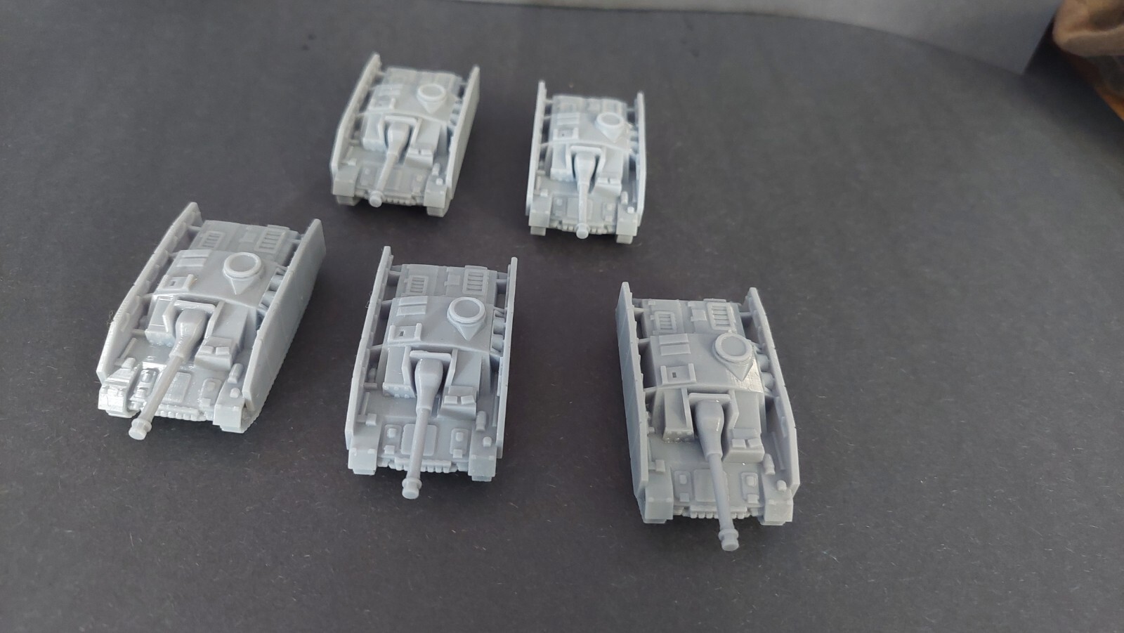HO Scale German StuG IV Tank Destroyer Platoon X5 Lot Fow 1/87th