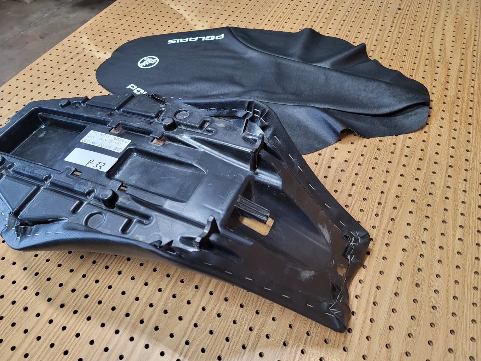 POLARIS OUTLAW 90 POLARIS OUTLAW110 SEAT COVER 2007 TO 2011 (BLACK) [P*-33]