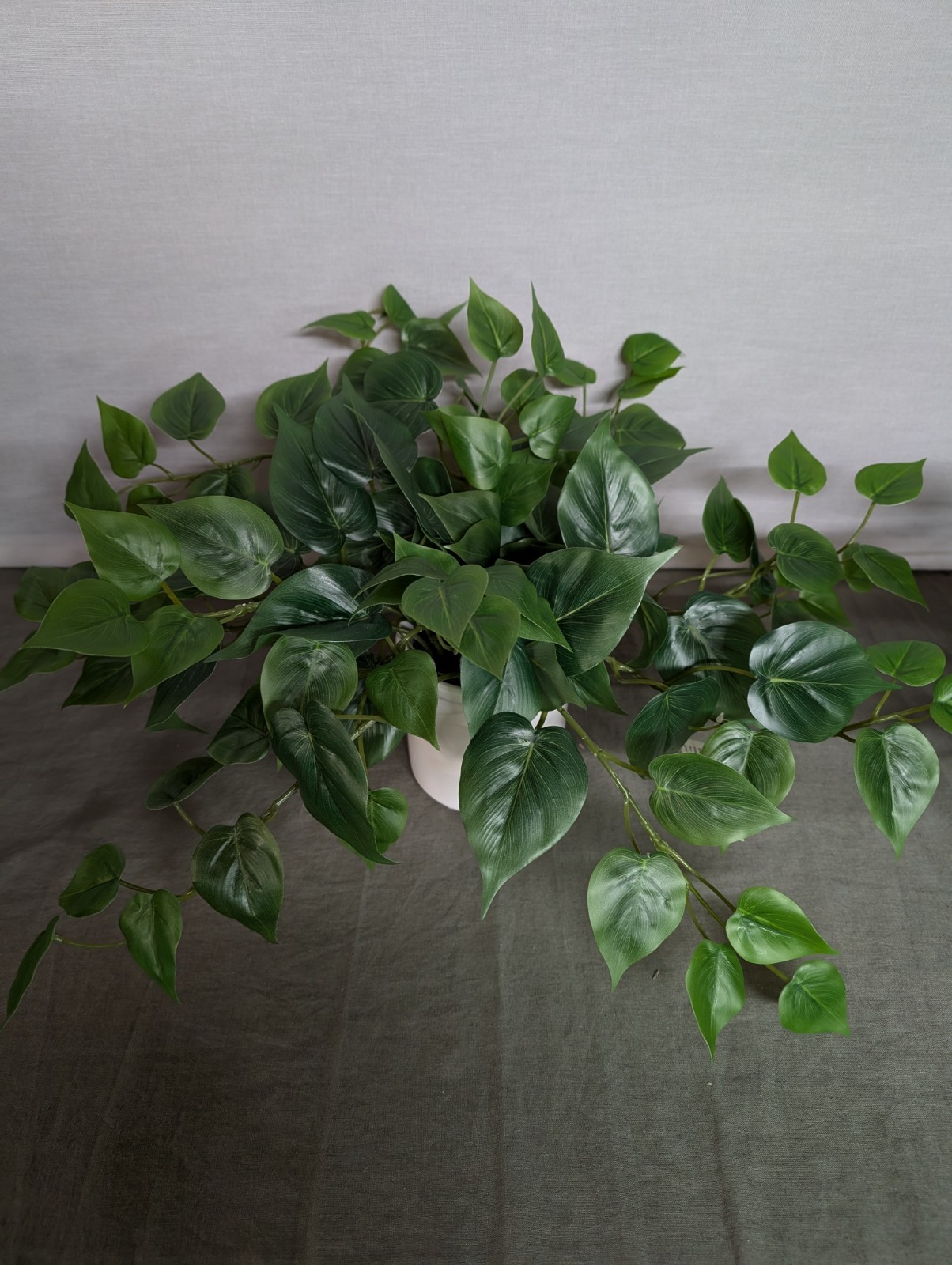 Lot of 2 - Threshold Realistic Faux Pothos Plants in Ceramic Pot