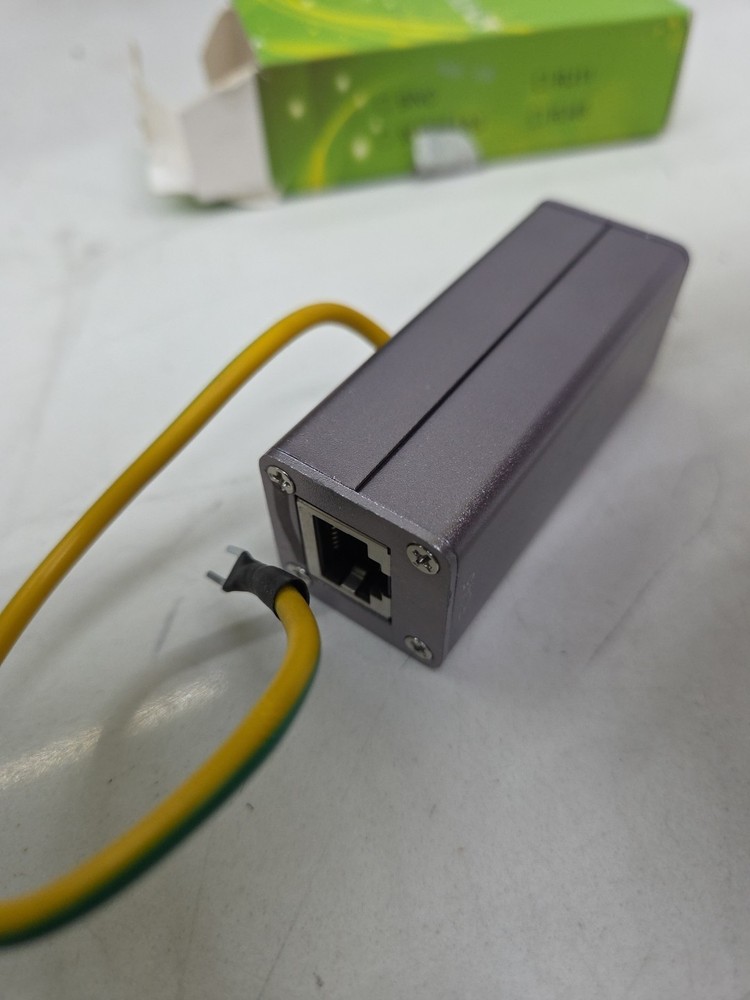 Ethernet LAN Surge Protector Adapter ST-RJ45 RJ-45 Protector Lightning