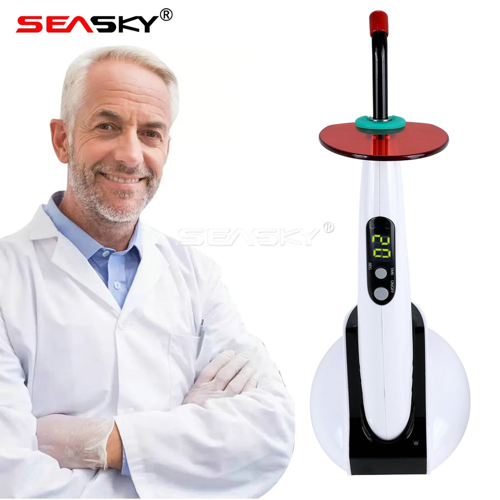 Dental Wireless Cordless LED Curing Composite Resin Light Cure Lamp