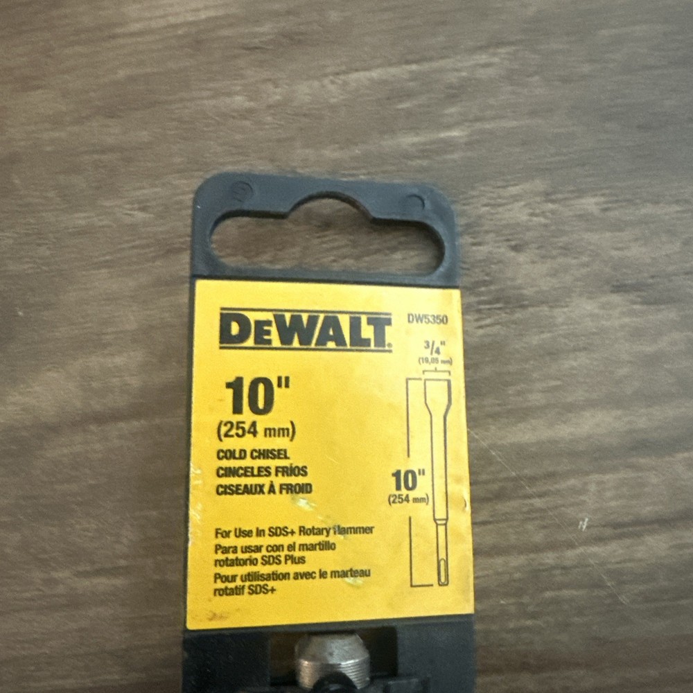 DeWalt DW5350 , 3/4" 10", SDS Plus Cold Chisel