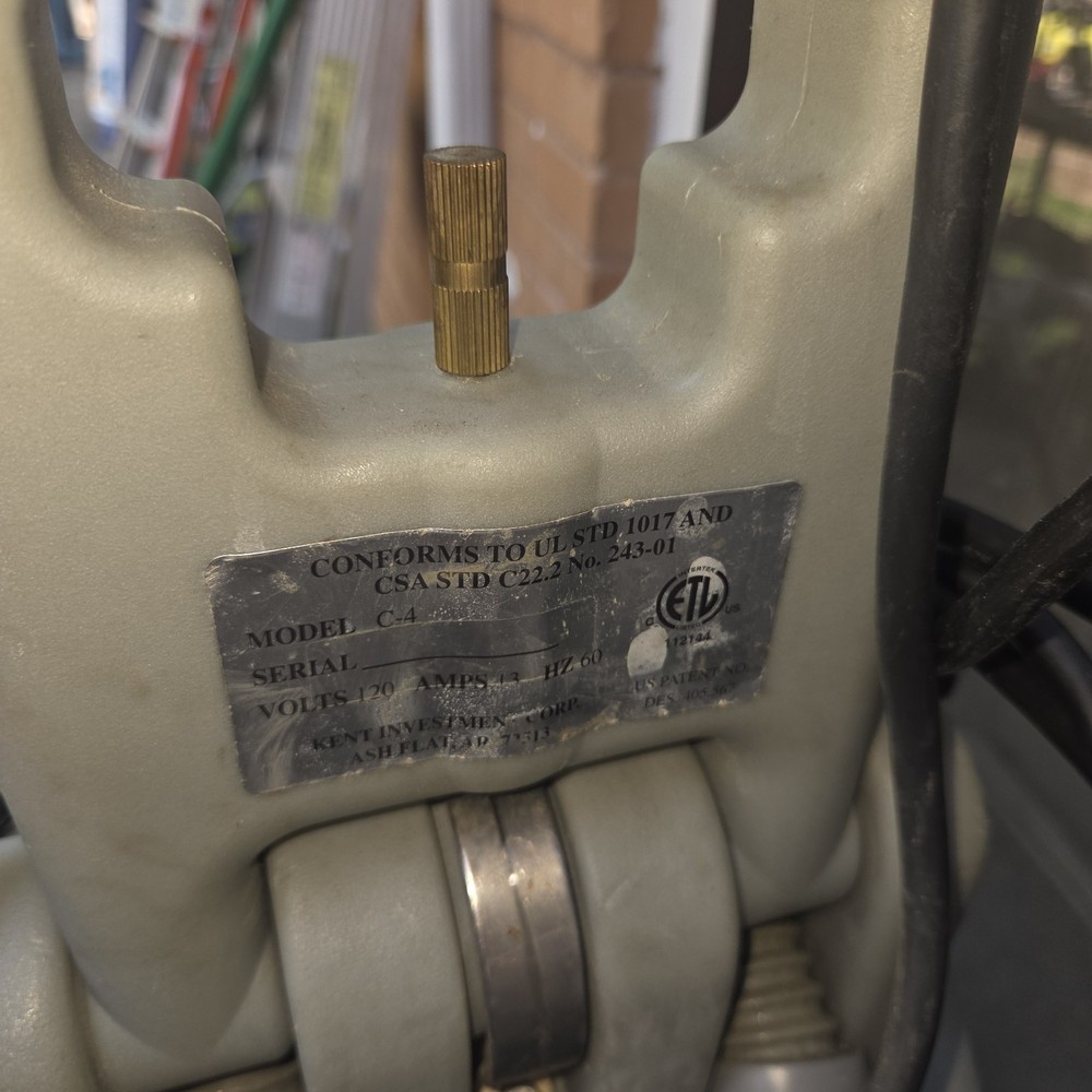 Kent Aqua Power C4 Carpet Express Carpet Extractor Cleaner Machine READ NEEDS