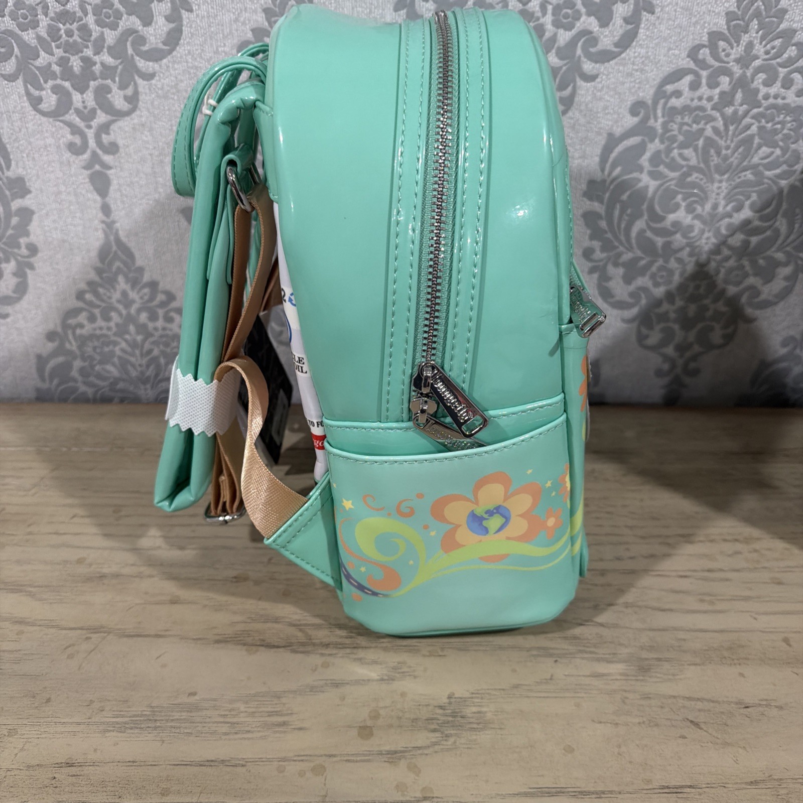 Loungefly Disney Pixar Cars Fillmore Mini Backpack NWT