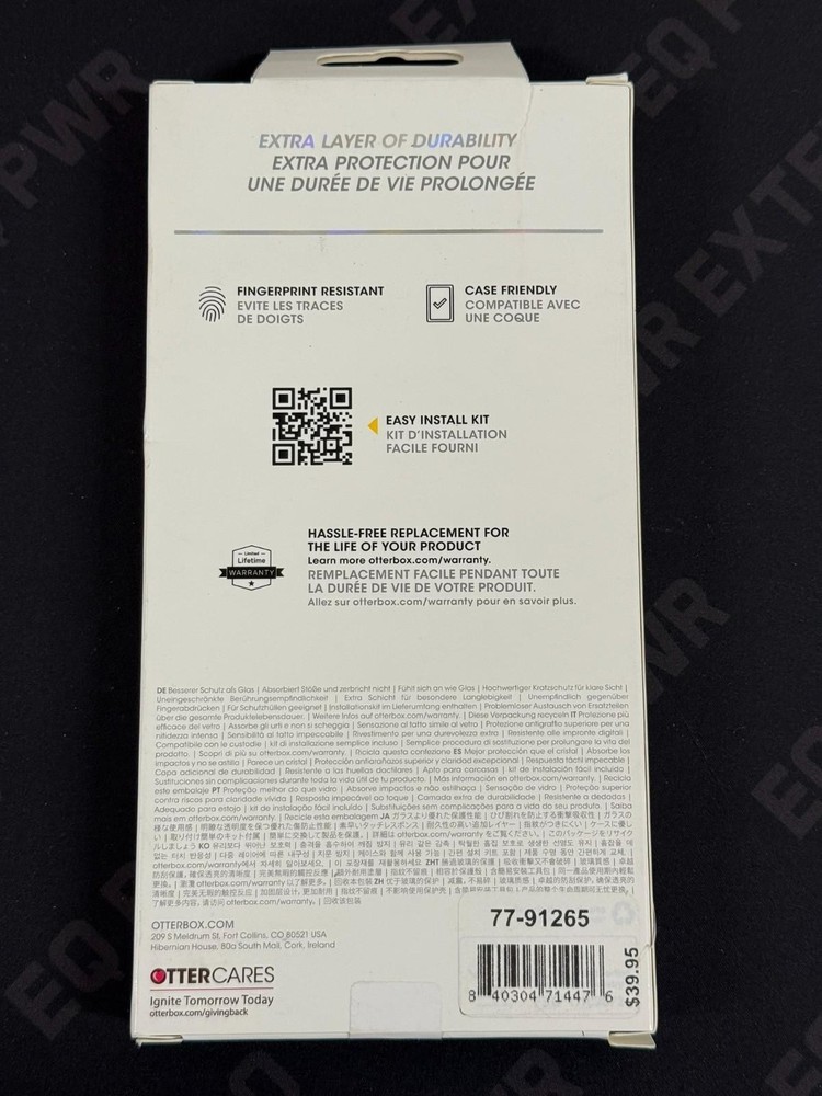 OtterBox Alpha Flex Screen Protection for Galaxy S23+ Plus New
