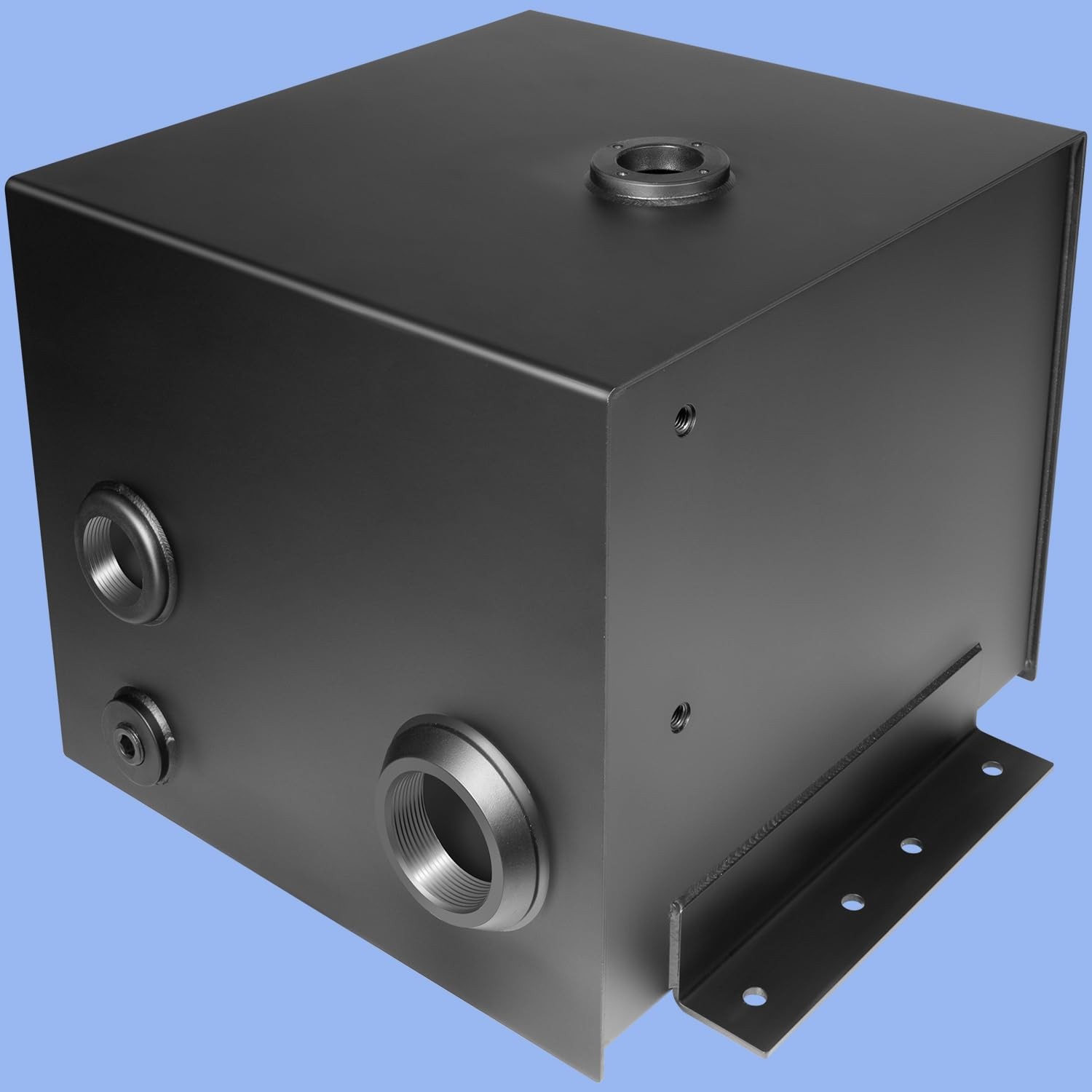 7-Gallon Hydraulic Fluid Reservoir Tank 14 Gauge Steel Oil Tank for Vehicles