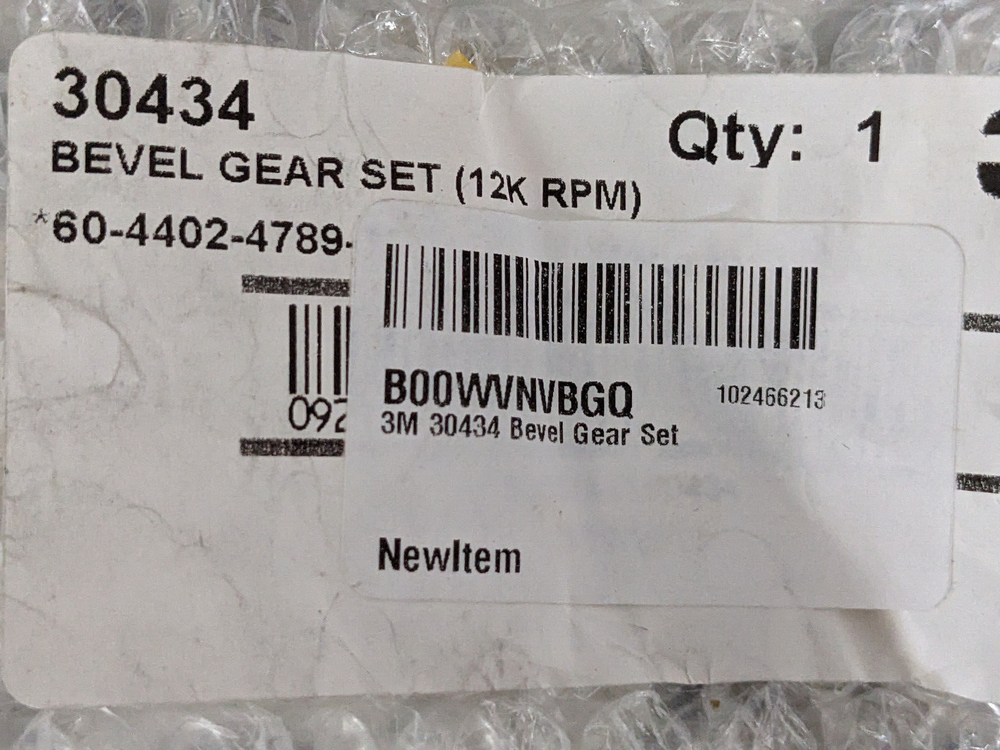New Cubitron II 30434 Bevel Gear Set