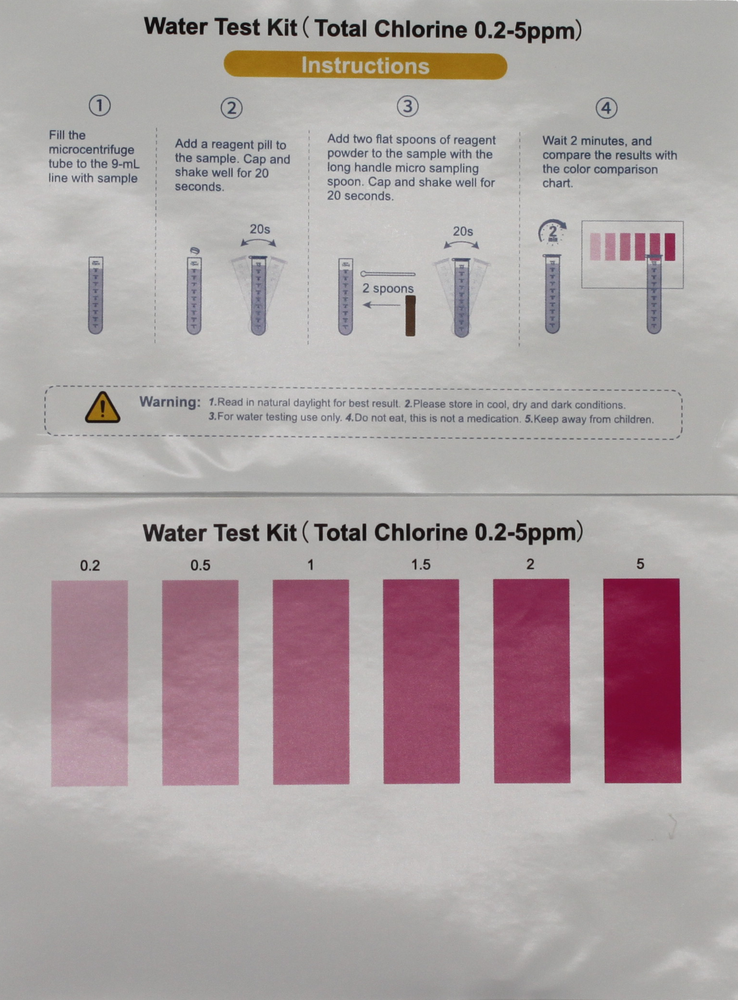 Envig Compare-It Total Chlorine Test Kit