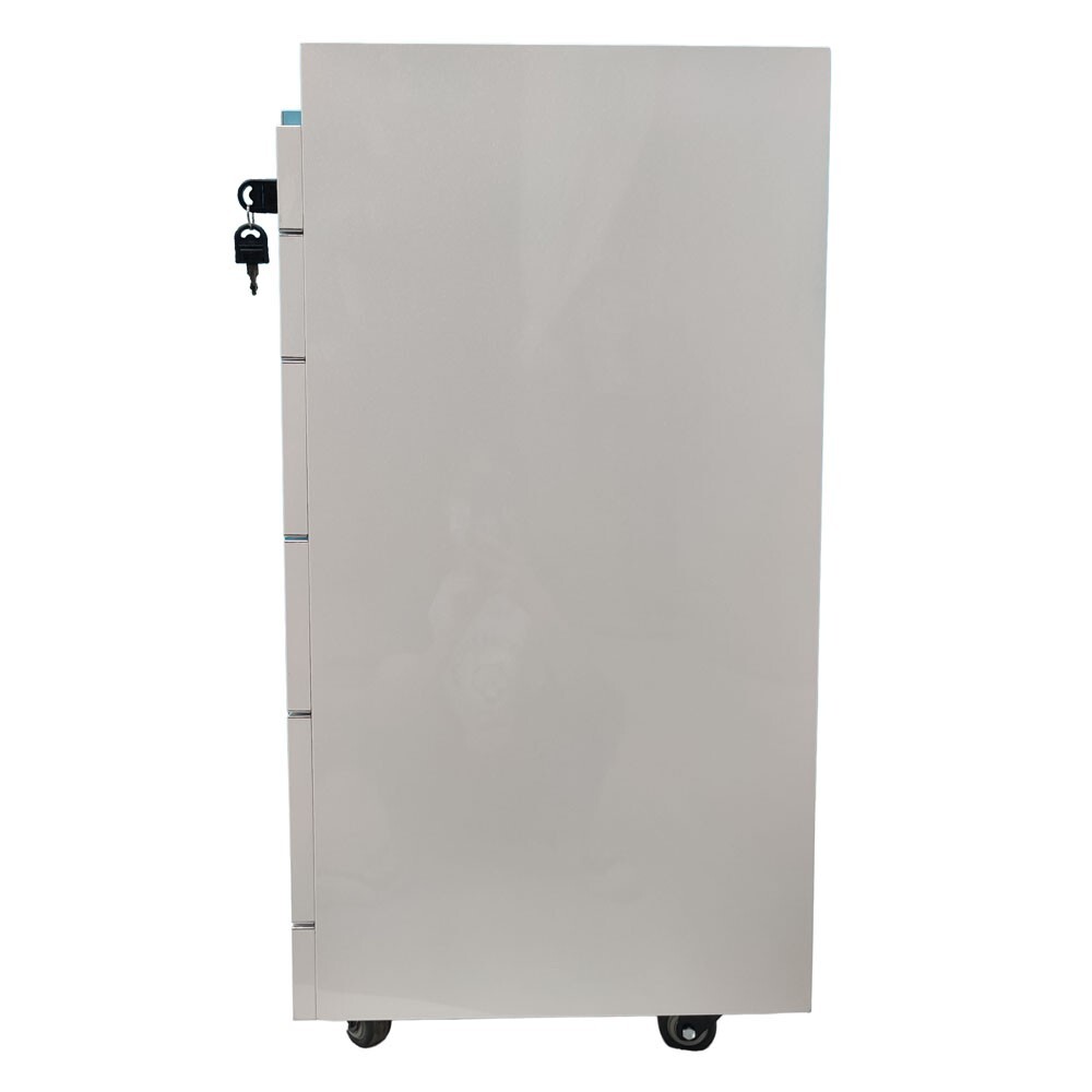 1 PC 4 Drawer Removable Assistant Mobile Cabinet w/Divider Bracket Locks