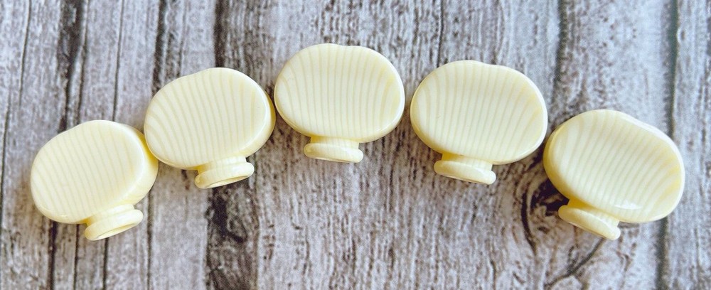 Tuner Machine Head peg For 5 string Banjo, Ivory color ABS plastic button 5p BI
