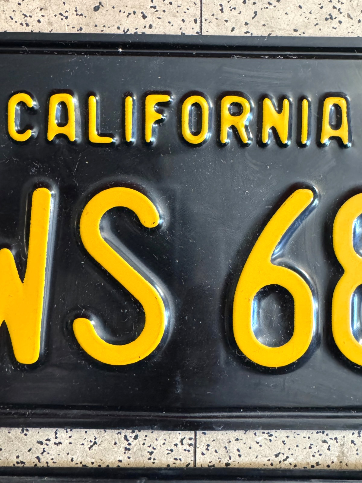 1968/1964/1963 CALIFORNIA license plates *PAIR* — DMV CLEAR — ORIGINAL car tags