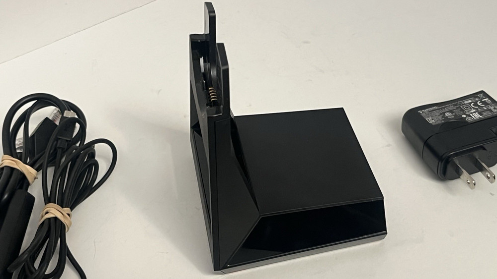 Plantronics Poly Savi Base 7300 Office and Mono Wireless Headset with AC Plug