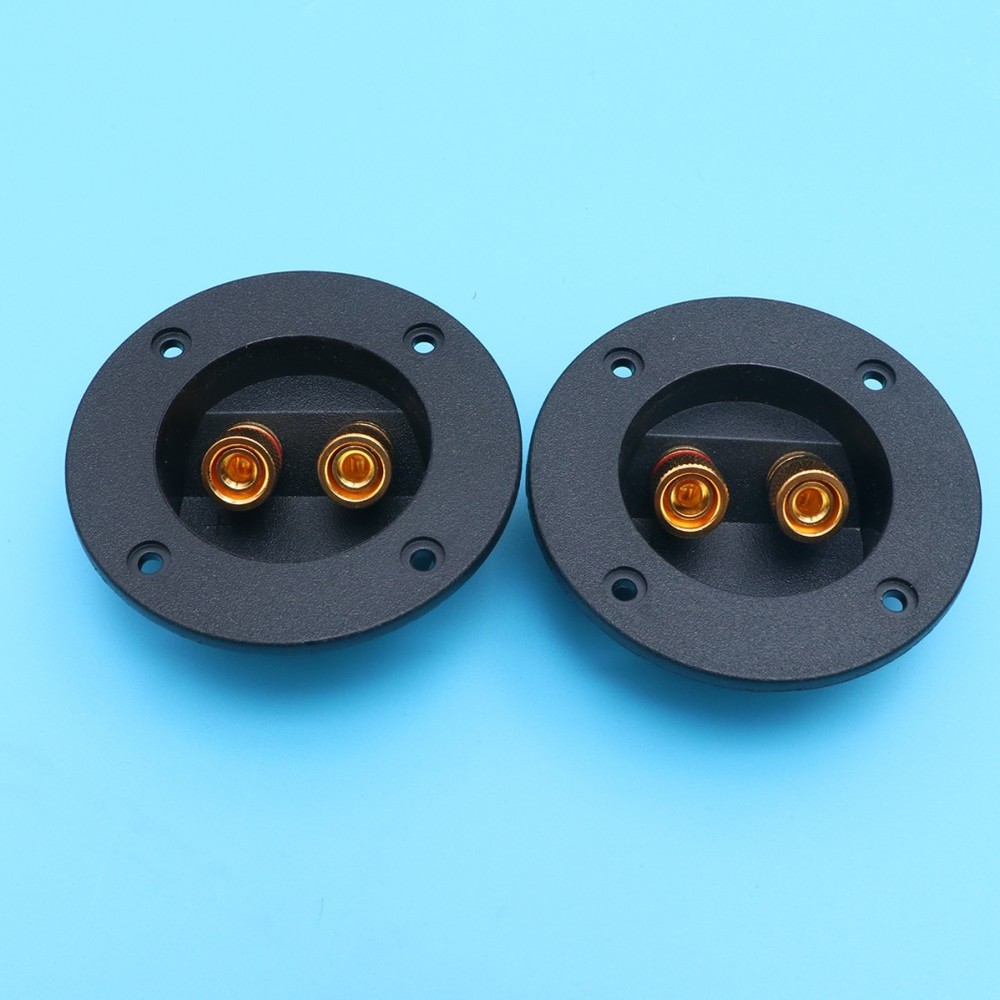 2Way Speaker Terminal Cup Connectors for Audio Setup