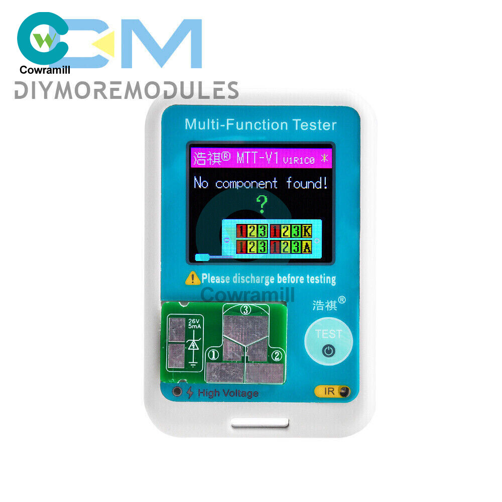 Multi-function MTT-V1 High Precision Transistor Tester Type-C USB Charging US