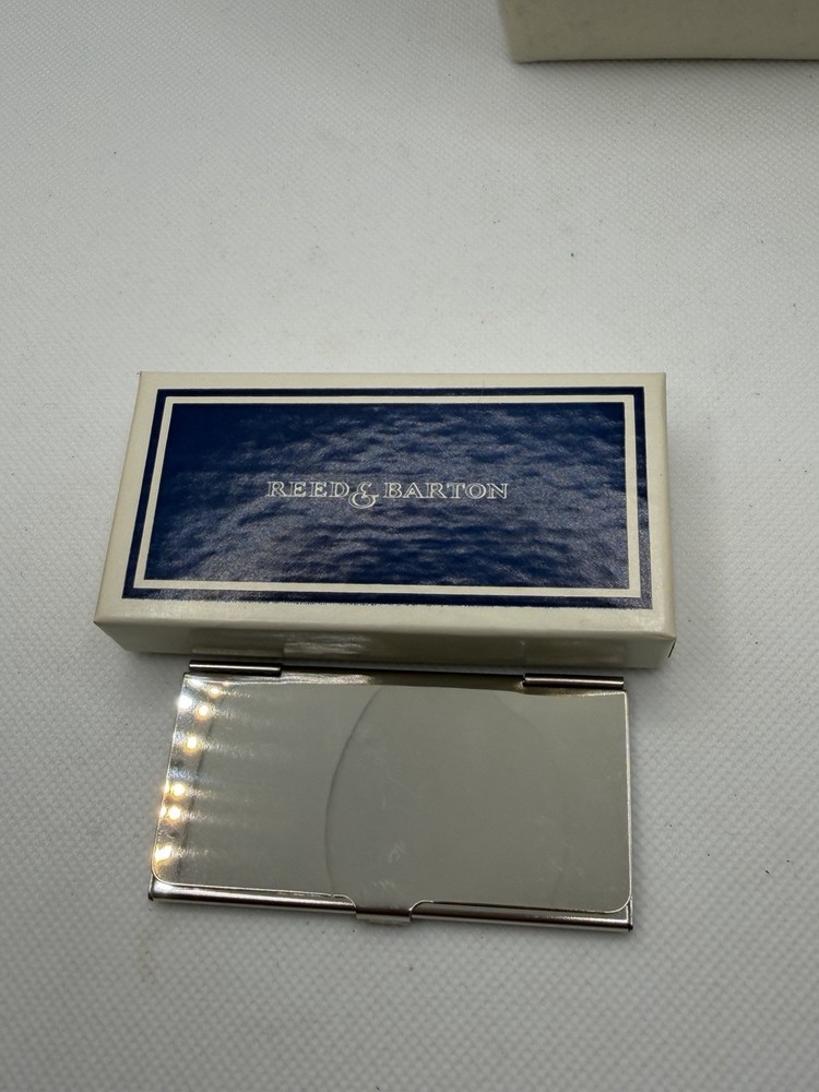 Reed and Barton Stamp Case.