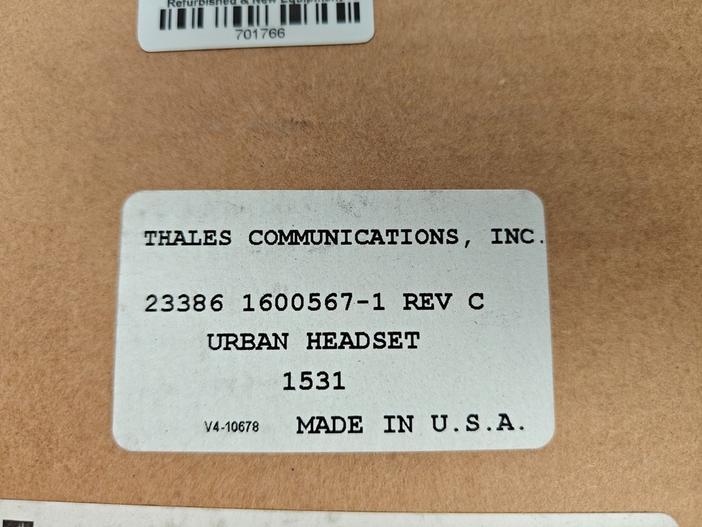 Thales 1600567-1 Urban Headset