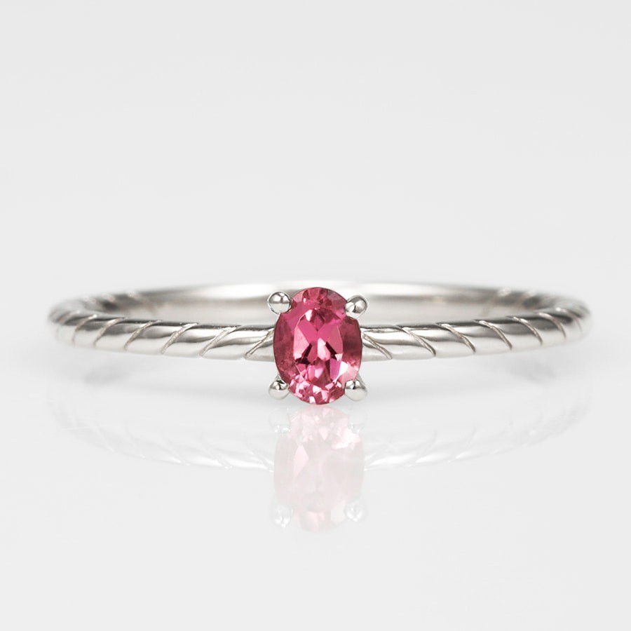 Pink Tourmaline Ring /c0021trpi