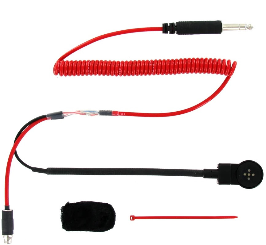 Racing Electronics RT705-C, Helmet Mic Kit Std Flex 3 Conductor Performance Part