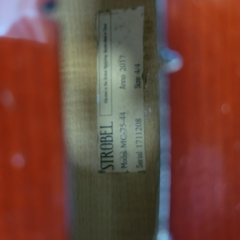 Strobel MC-75 Studen Series 4/4 Size Cello Outfit 2017