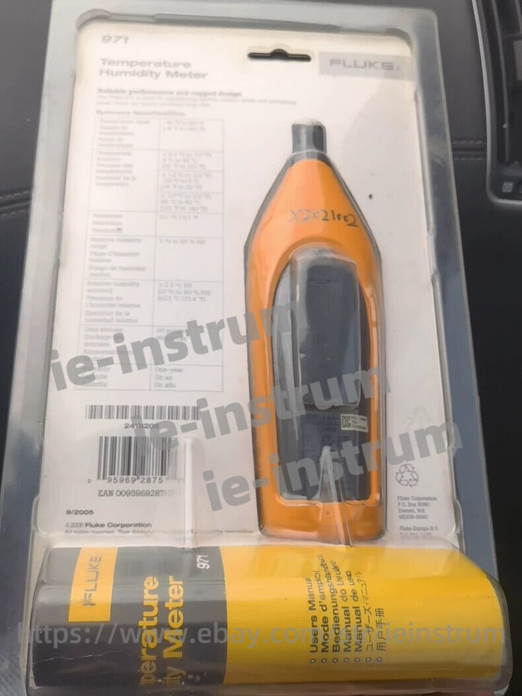 NEW Fluke 971 Temperature Humidity Meter-