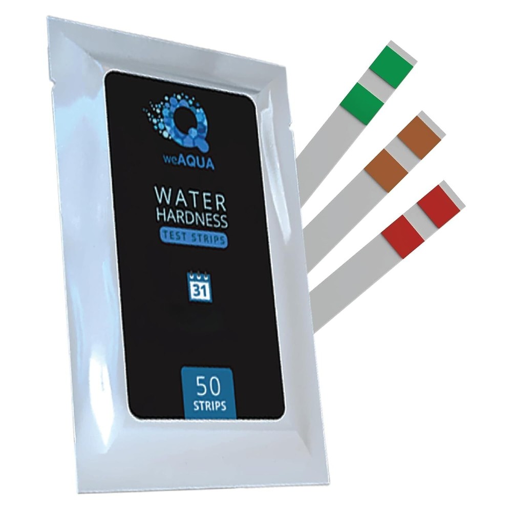 Water Hardness Test Kit - DoubleCheck 50 Strips - Hard Water Testing Kit