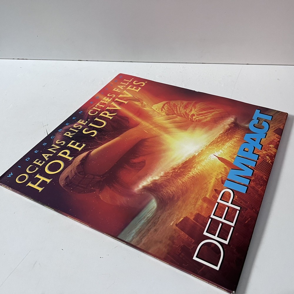 Deep Impact 2-Disc Widescreen Edition Laserdisc - Paramount