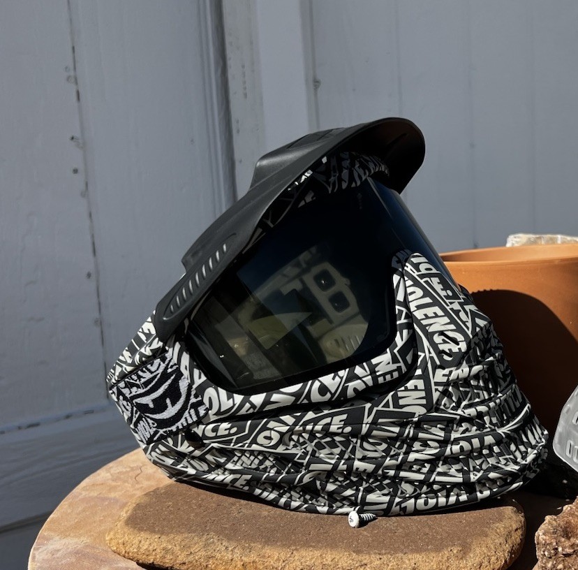 Jt Paintball F8 Violence Mask Rare Limited Edition Paintball