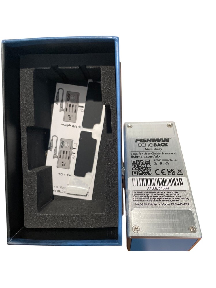 Fishman AFX EchoBack Mini Delay Pedal
