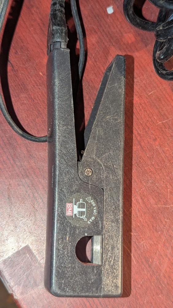 (1) BMI A-115 Basic Measuring Instruments 60 Amp Current Probe