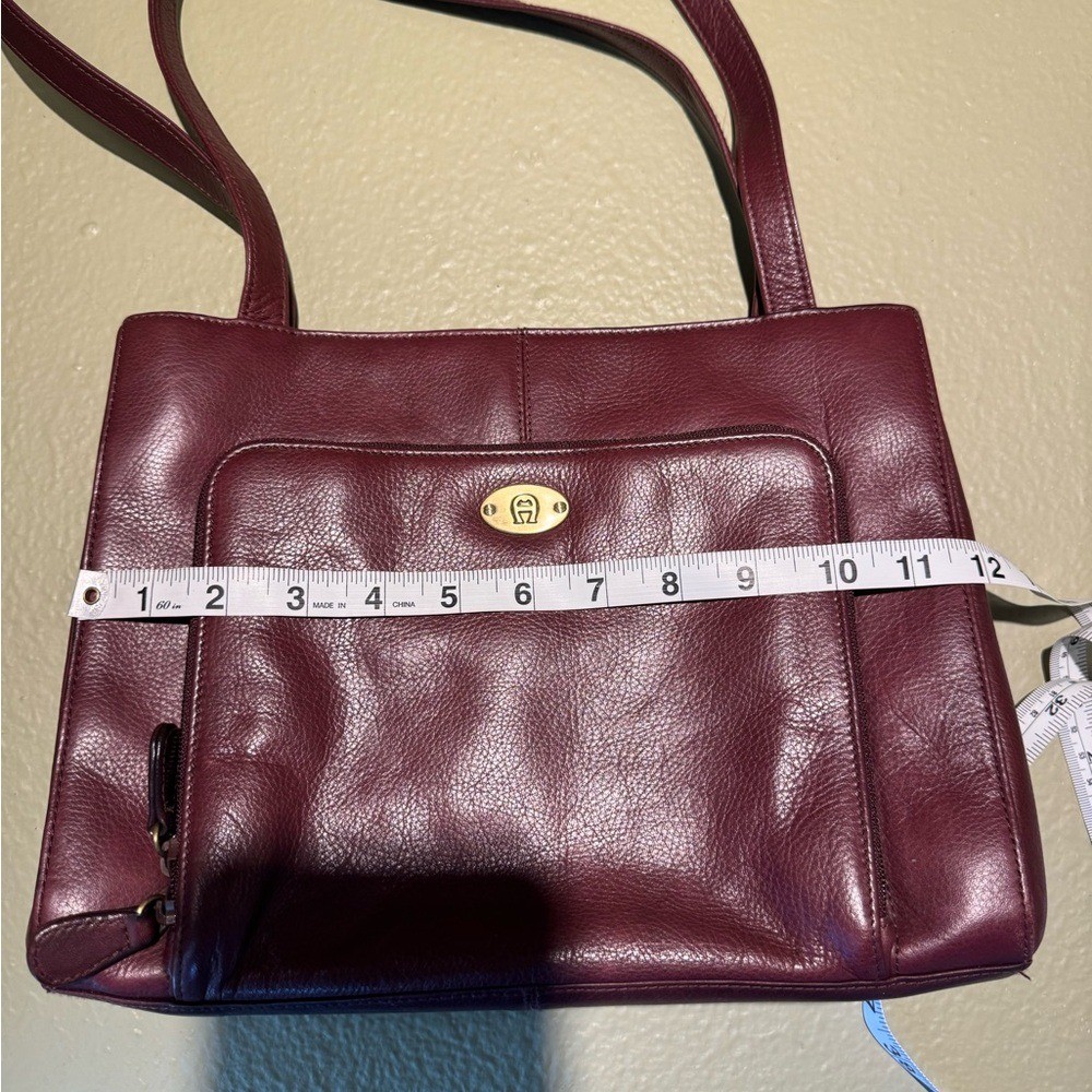VTG Etienne Aigner Leather Shoulder Bag