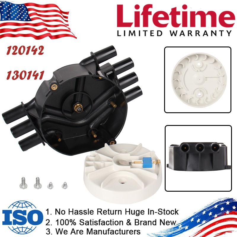 Distributor Cap and Rotor Kits For Chevrolet GM GMC ACDelco D328A & D465 4.3L V6