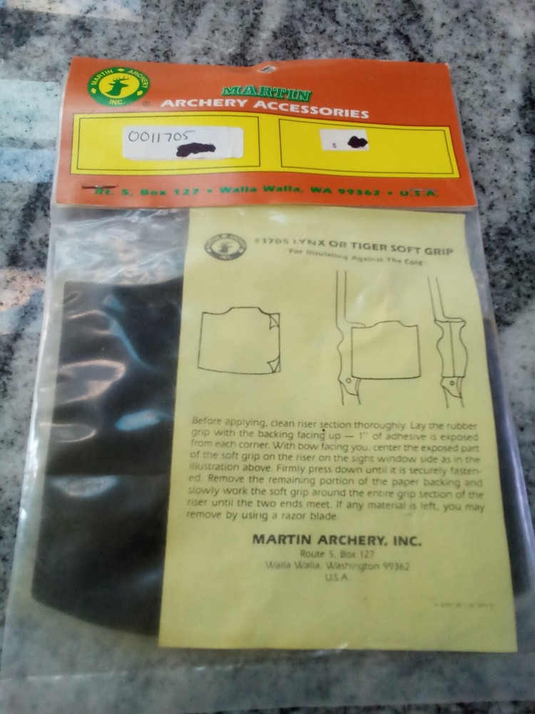 Martin #1705 Lynx or Tiger Soft Grip