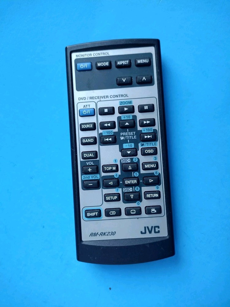 JVC RM-RK230 Car DVD/CD Receiver Remote Control