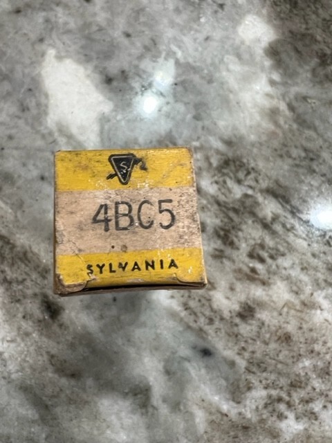 Sylvania Electronic Tube 4BC5 NOS