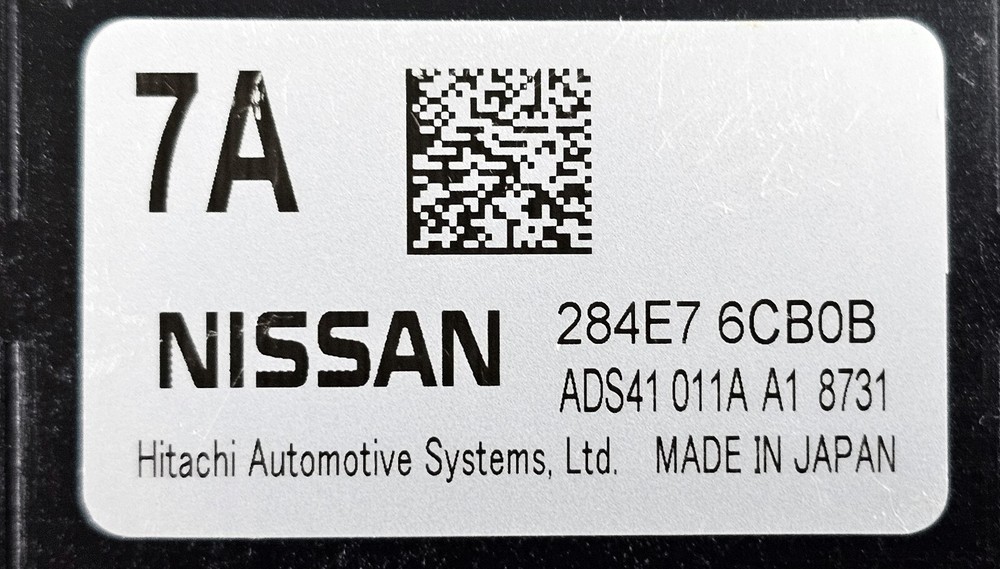 2019 Nissan Altima Controller ADAS Assembly Module OEM USED 284E7-6CB0B
