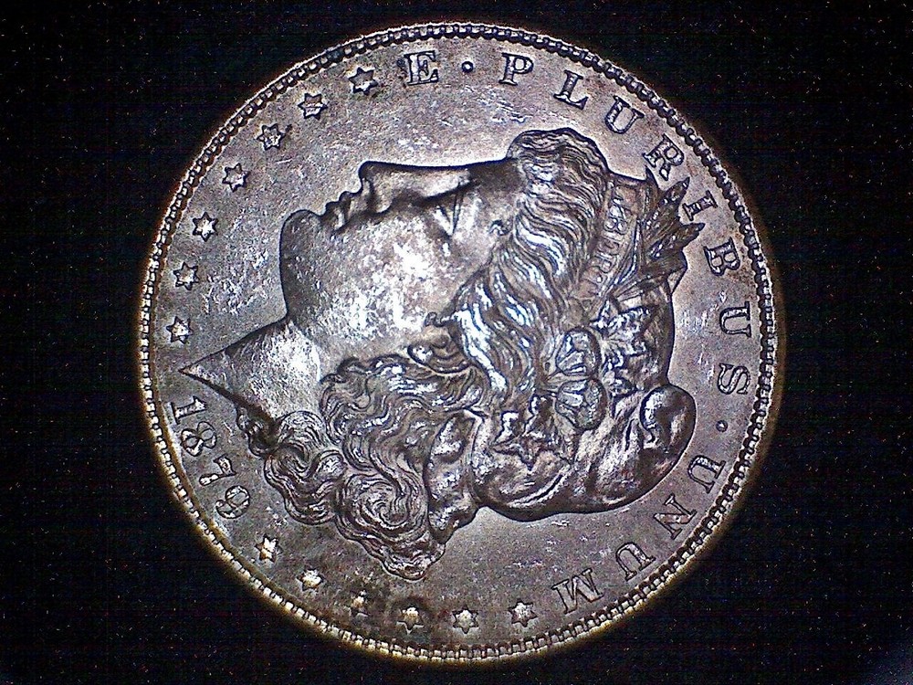 1879-S Morgan Silver Dollar Unc
