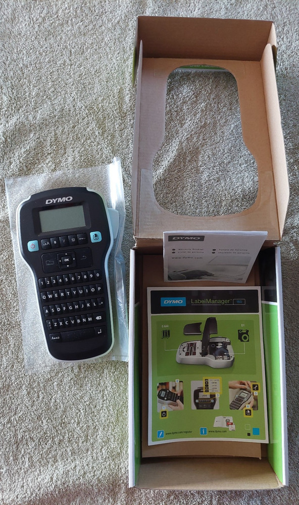 Dymo LabelManager 160 D1 - Label Maker One Touch Smart Keys