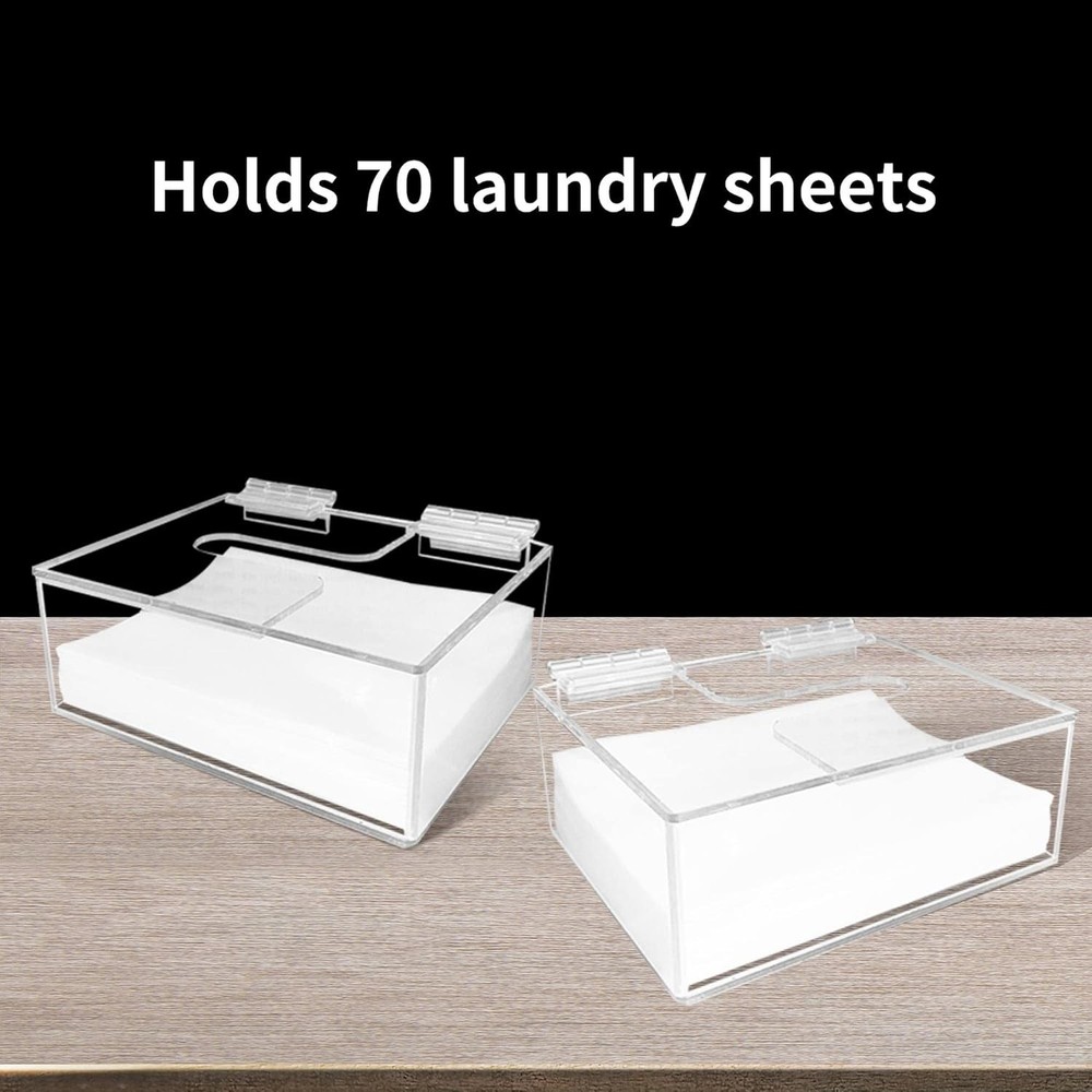 Earth Breeze Laundry Detergent Sheets Organizer - Clear Acrylic