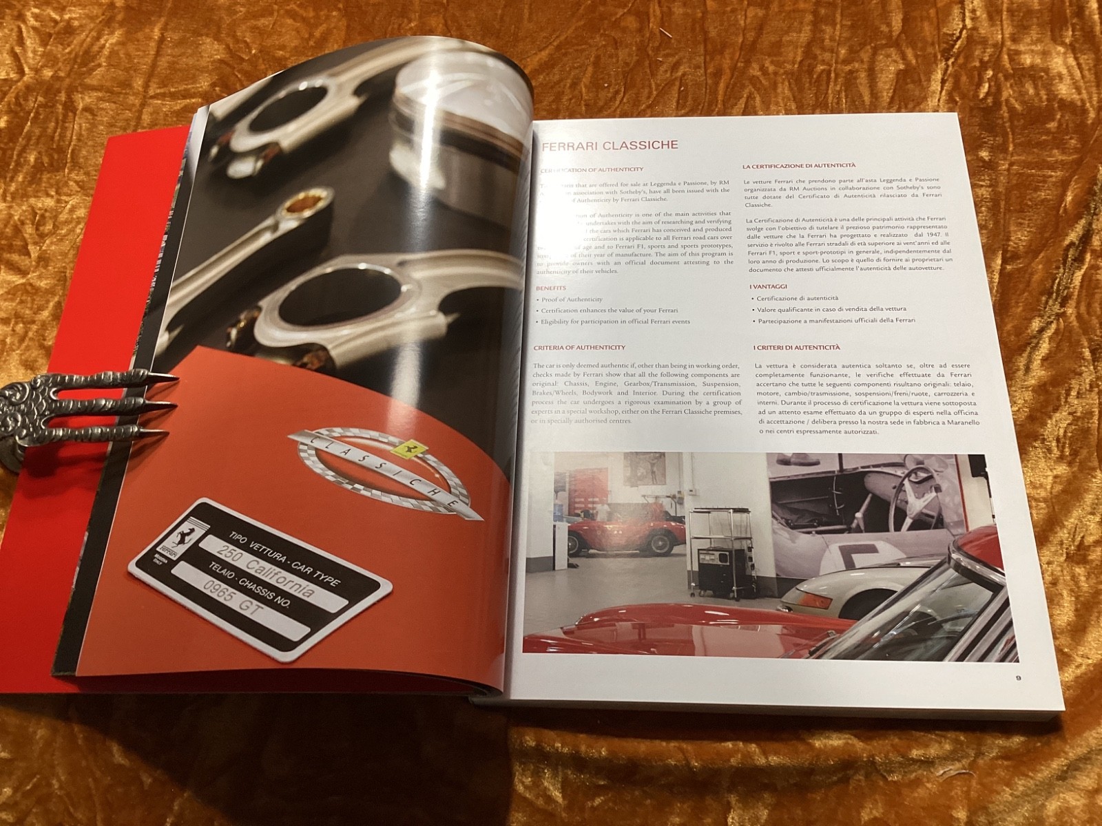 RM Auctions sotheby's Maranello Italy Ferrari sales catalogue May 2008